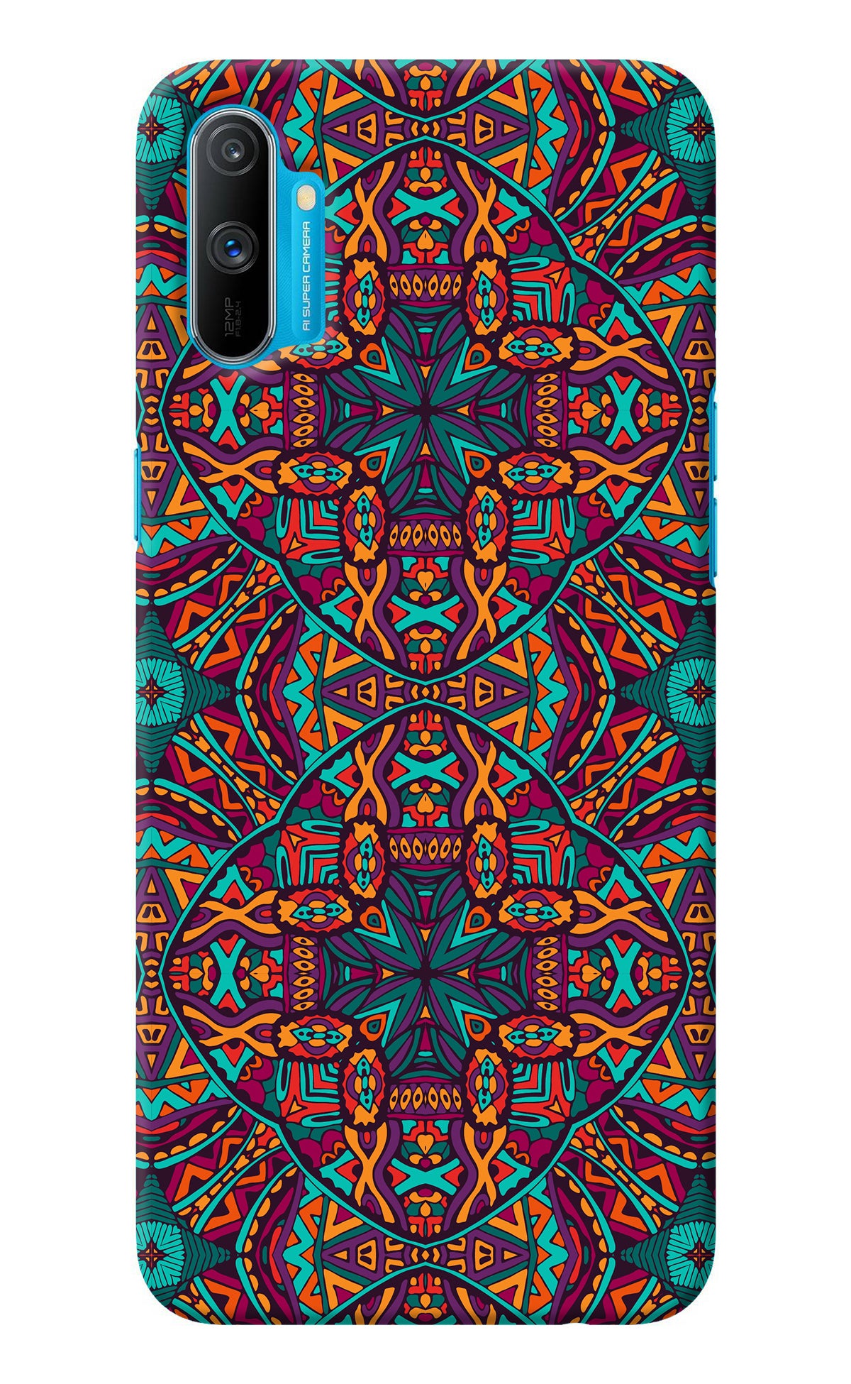 Colour Mandala Realme C3 Back Cover