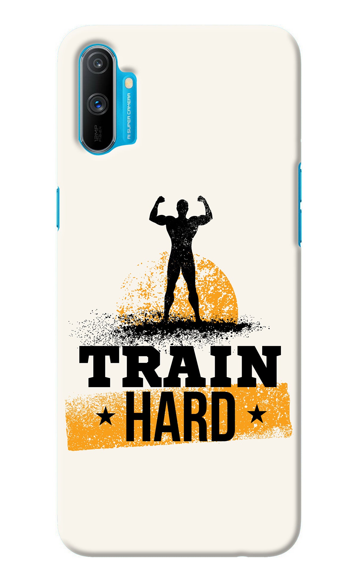 Train Hard Realme C3 Back Cover