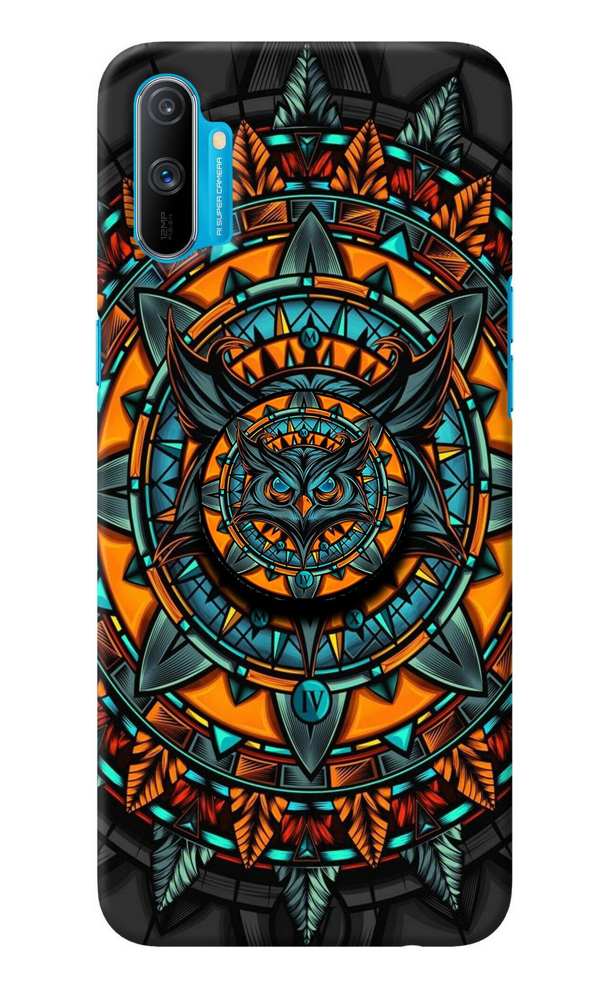 Angry Owl Realme C3 Pop Case