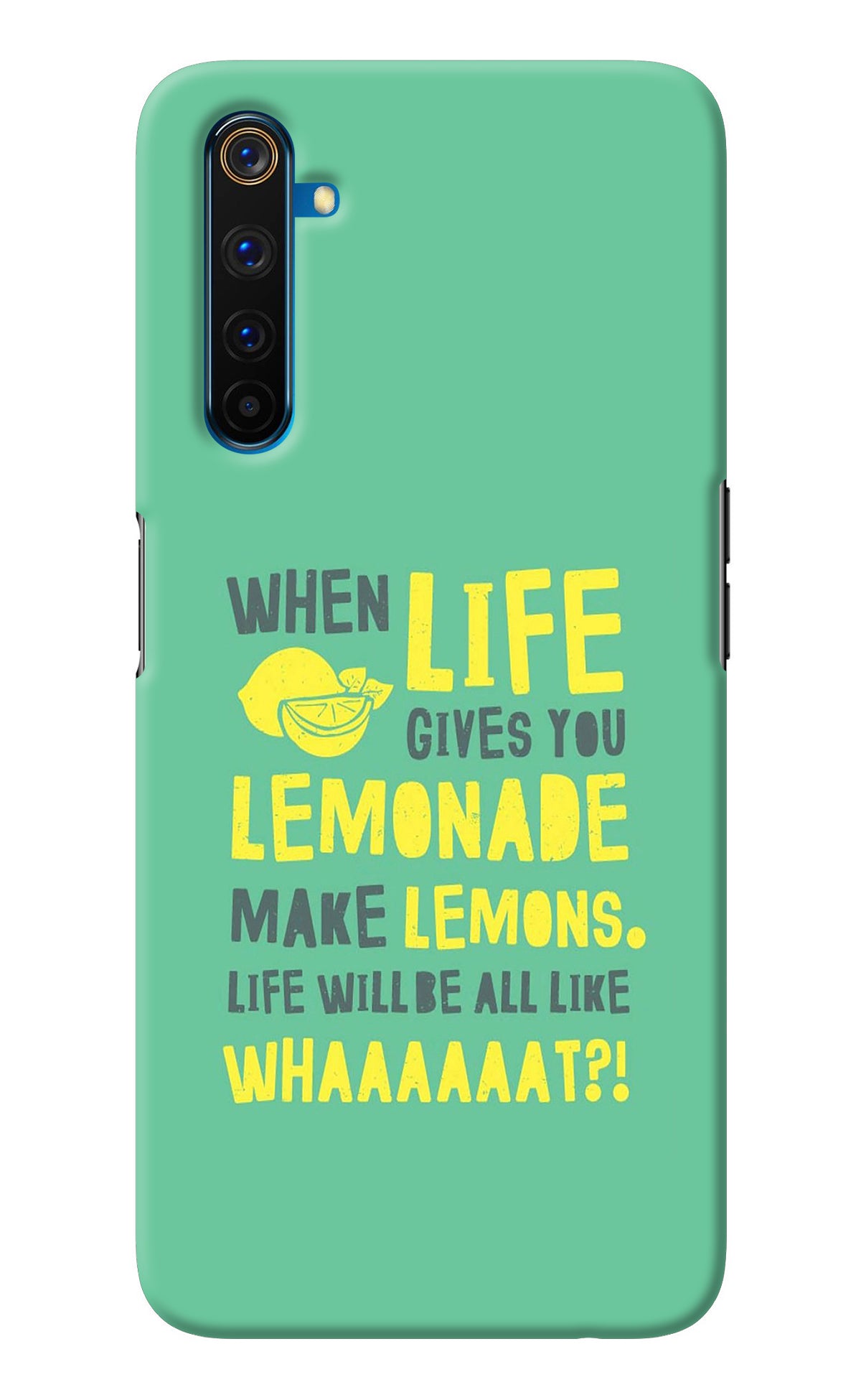 Quote Realme 6 Pro Back Cover