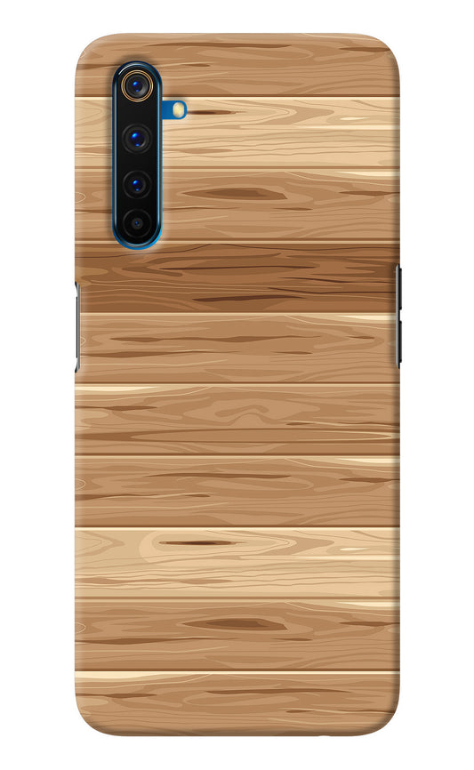 Wooden Vector Realme 6 Pro Back Cover