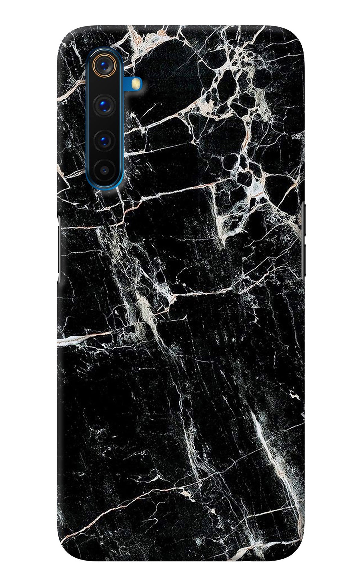 Black Marble Texture Realme 6 Pro Back Cover