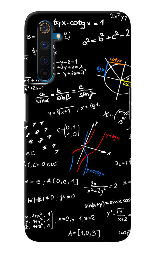 Mathematics Formula Realme 6 Pro Back Cover