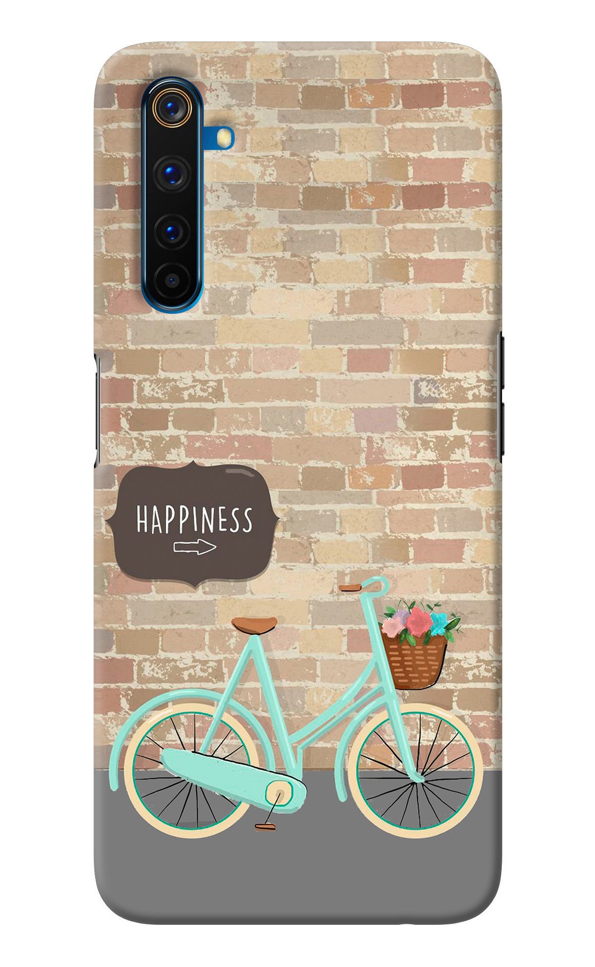 Happiness Artwork Realme 6 Pro Back Cover