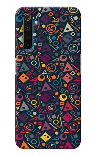 Geometric Abstract Realme 6 Pro Back Cover
