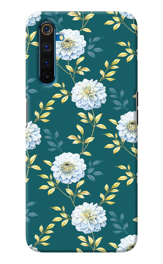 Flowers Realme 6 Pro Back Cover