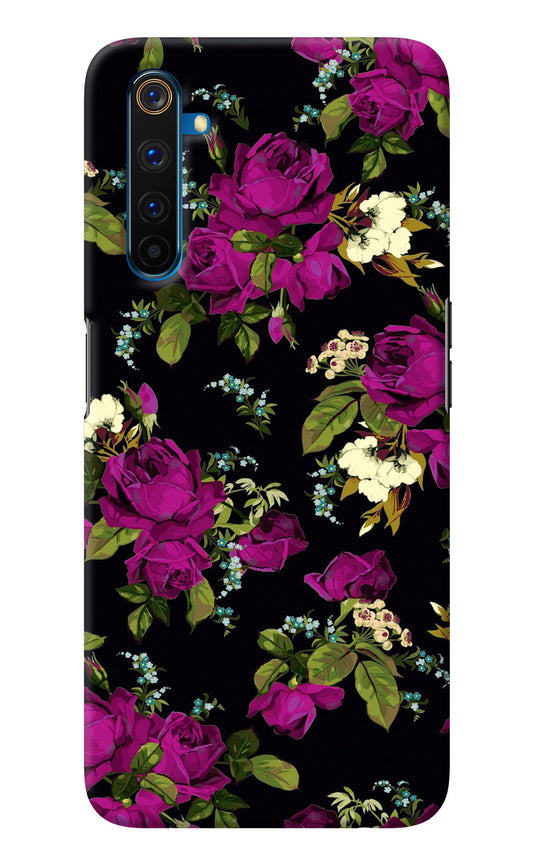 Flowers Realme 6 Pro Back Cover