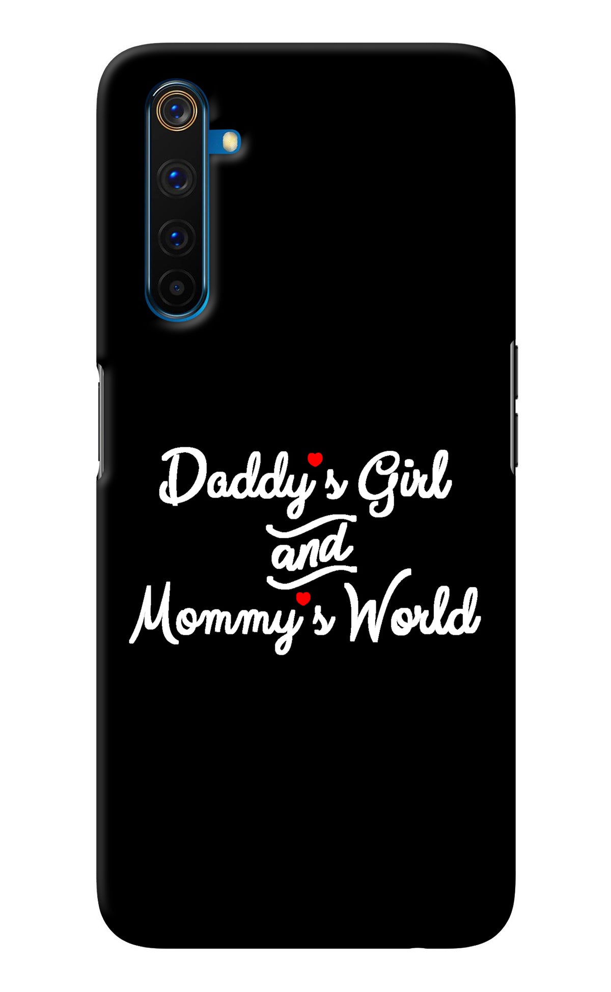 Daddy's Girl and Mommy's World Realme 6 Pro Back Cover