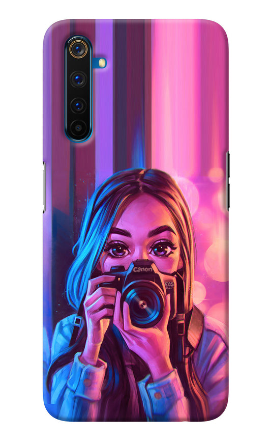 Girl Photographer Realme 6 Pro Back Cover