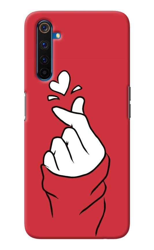 Korean Love Sign Realme 6 Pro Back Cover