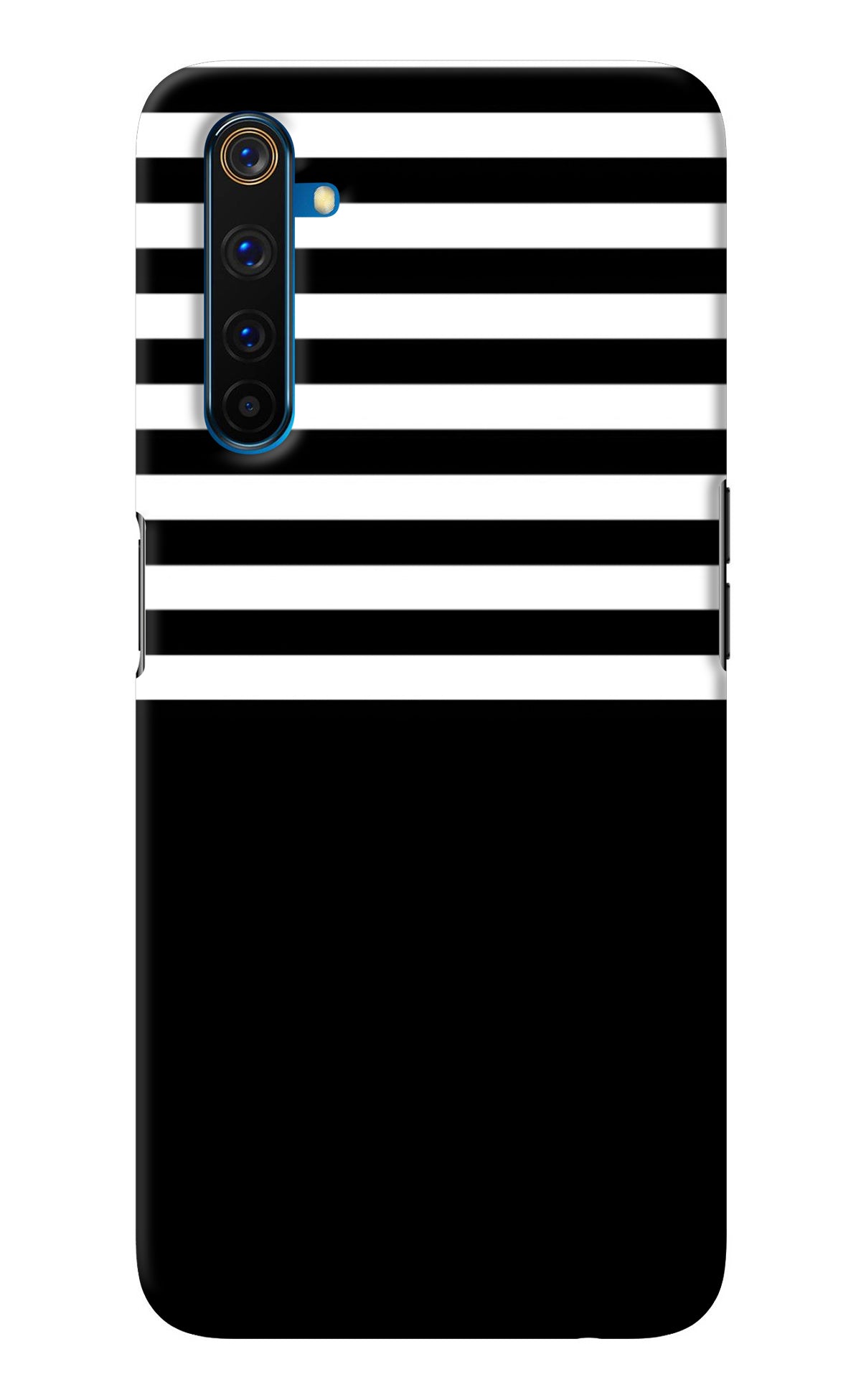 Black and White Print Realme 6 Pro Back Cover