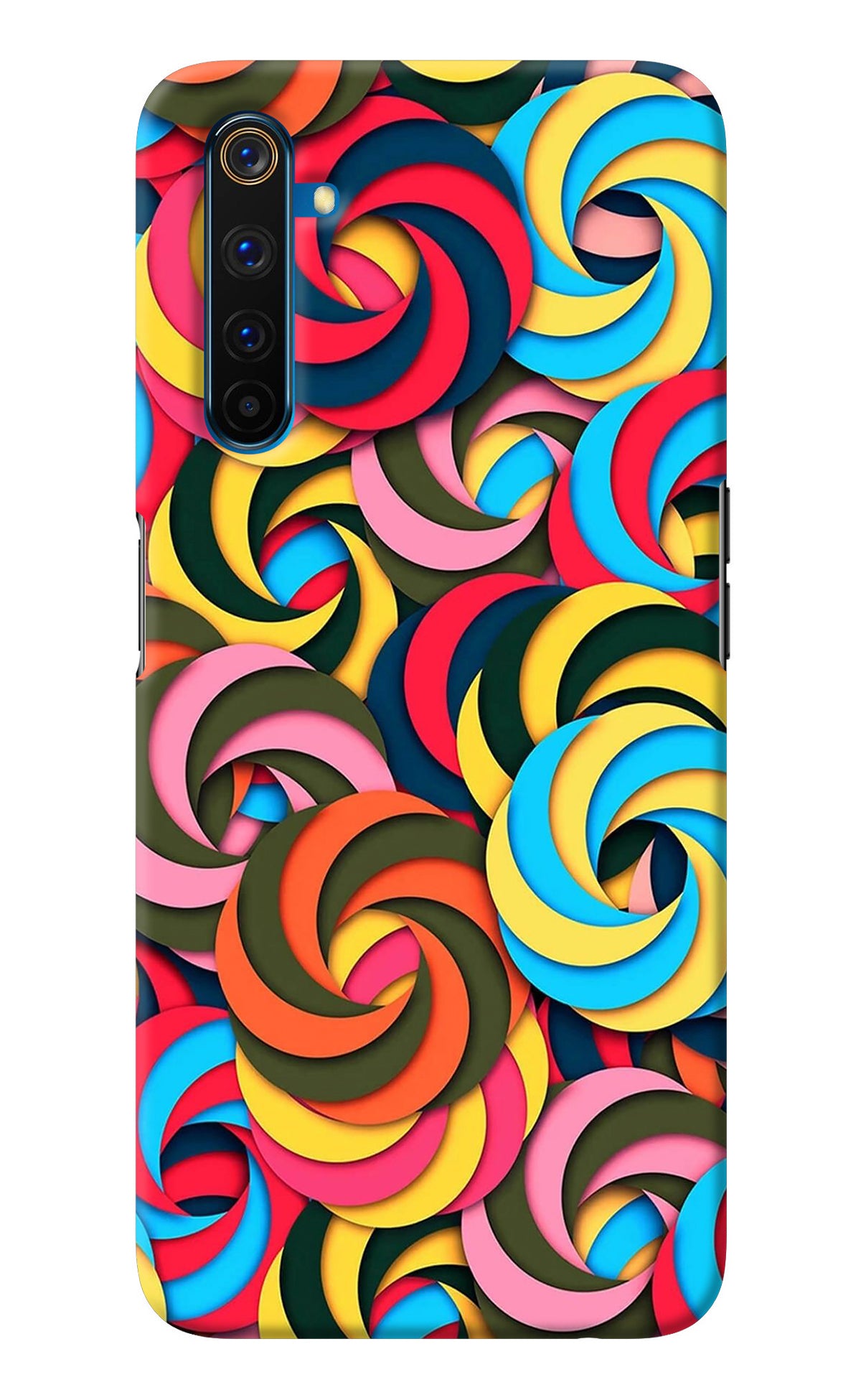 Spiral Pattern Realme 6 Pro Back Cover