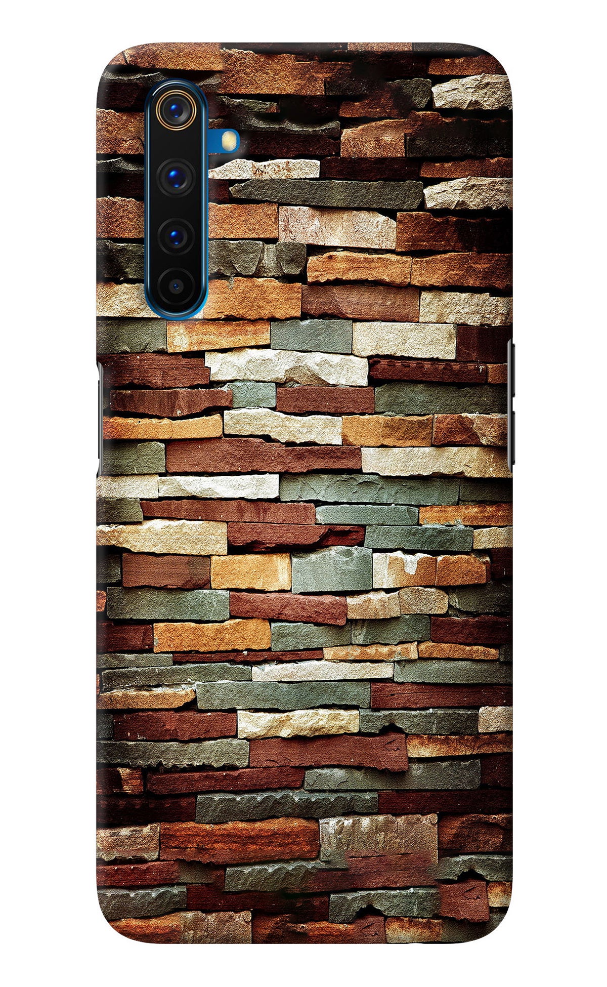 Bricks Pattern Realme 6 Pro Back Cover