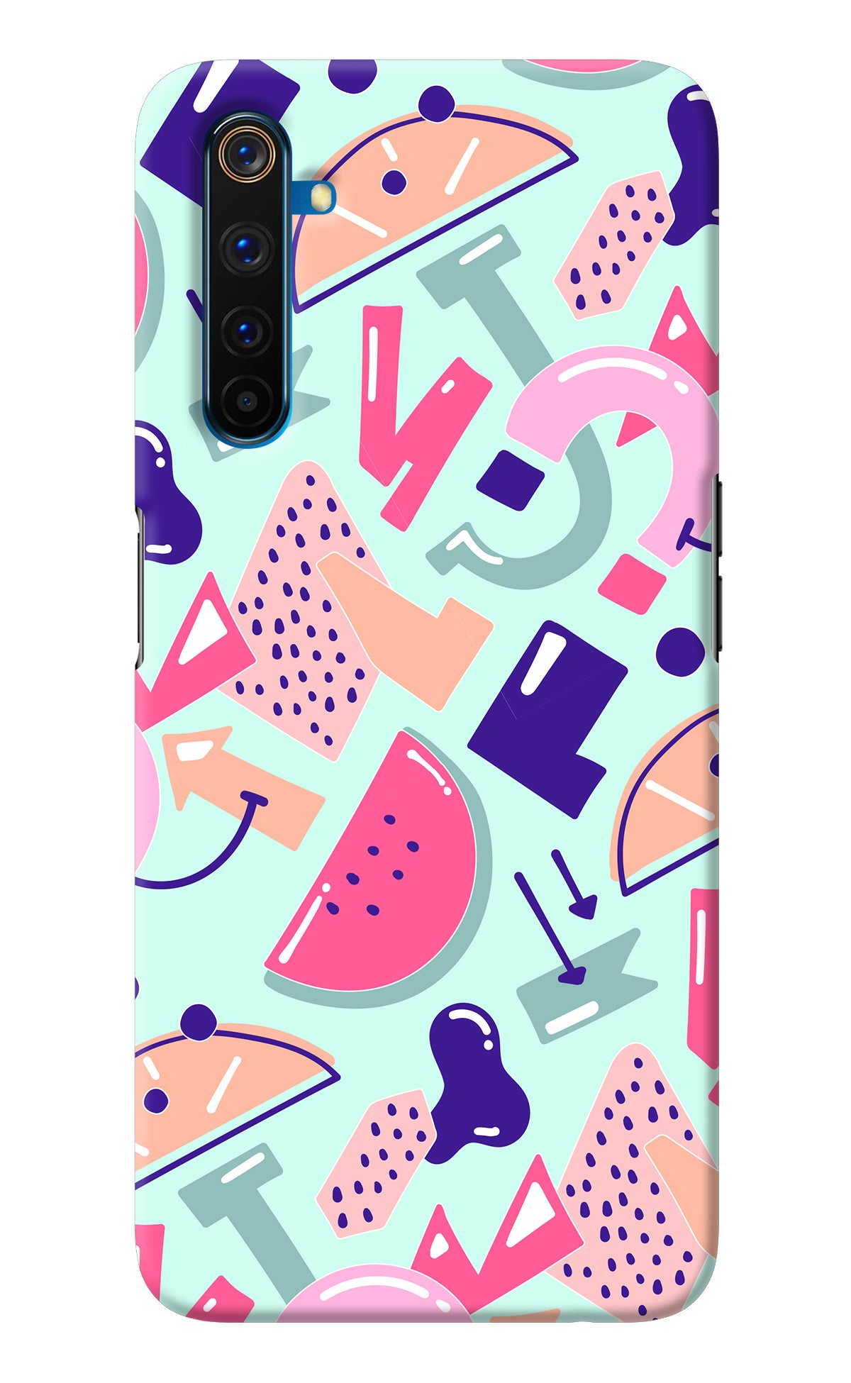 Doodle Pattern Realme 6 Pro Back Cover