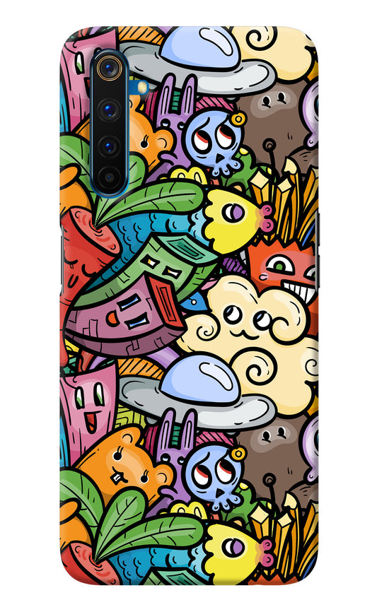 Veggie Doodle Realme 6 Pro Back Cover