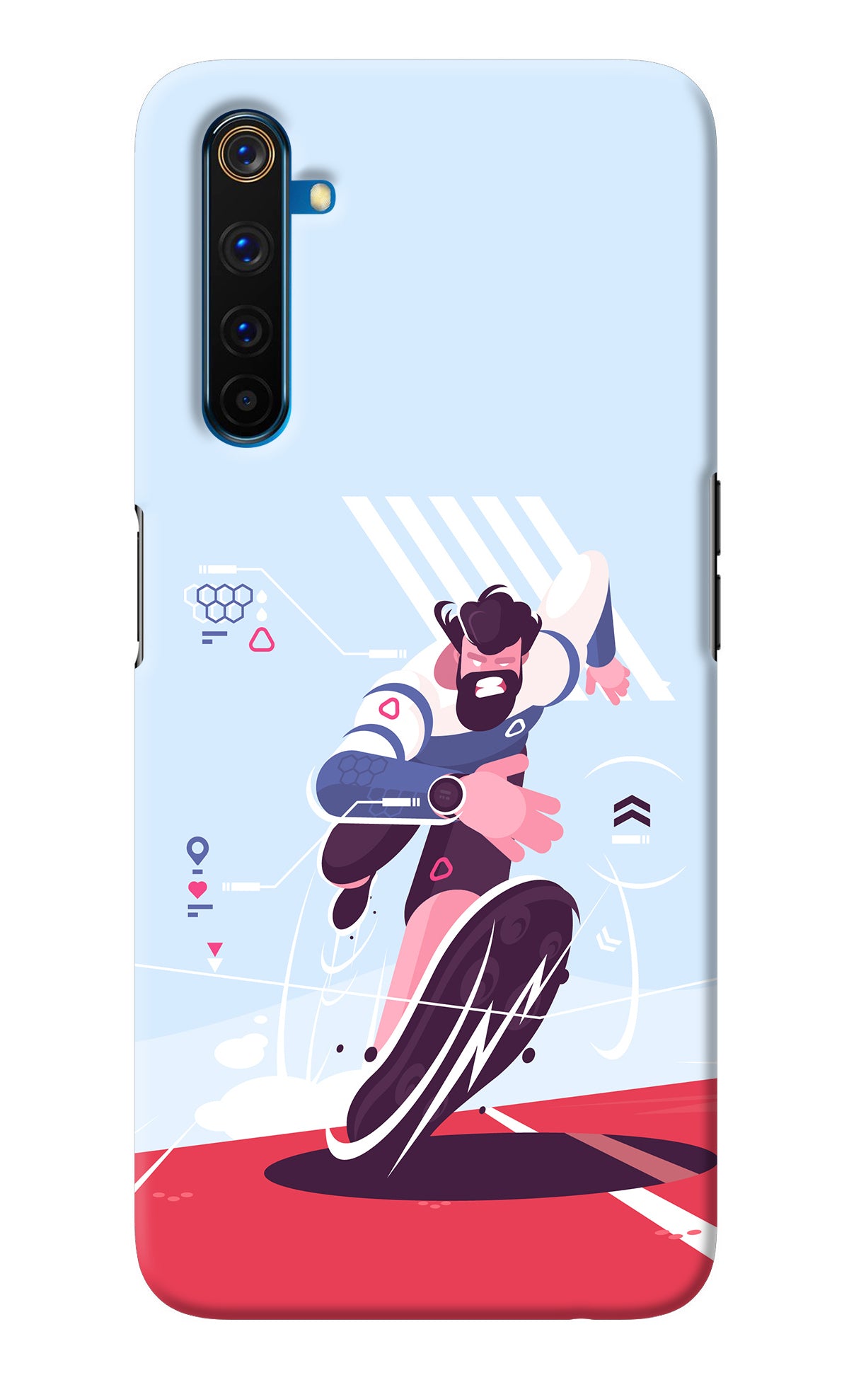 Run Pro Realme 6 Pro Back Cover