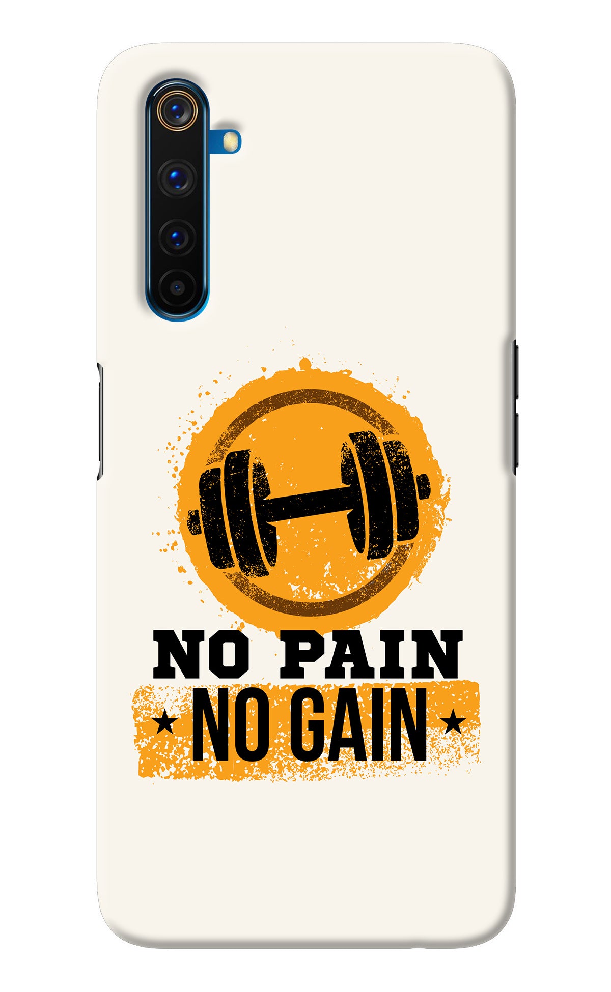 No Pain No Gain Realme 6 Pro Back Cover