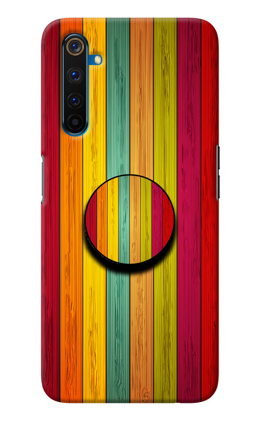 Multicolor Wooden Realme 6 Pro Pop Case