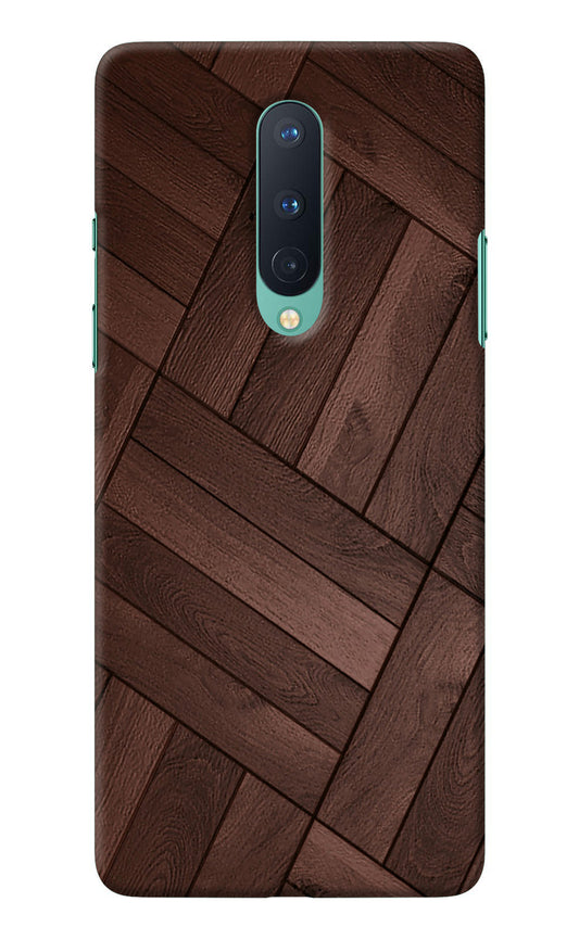 Wooden Texture Design Oneplus 8 Back Cover
