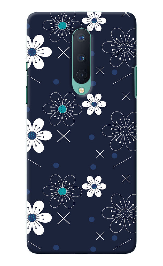 Flowers Oneplus 8 Back Cover