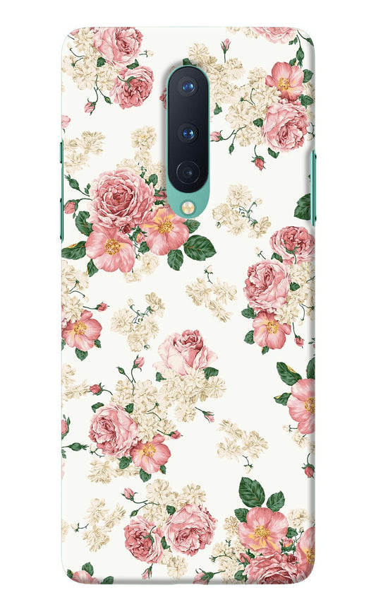 Flowers Oneplus 8 Back Cover