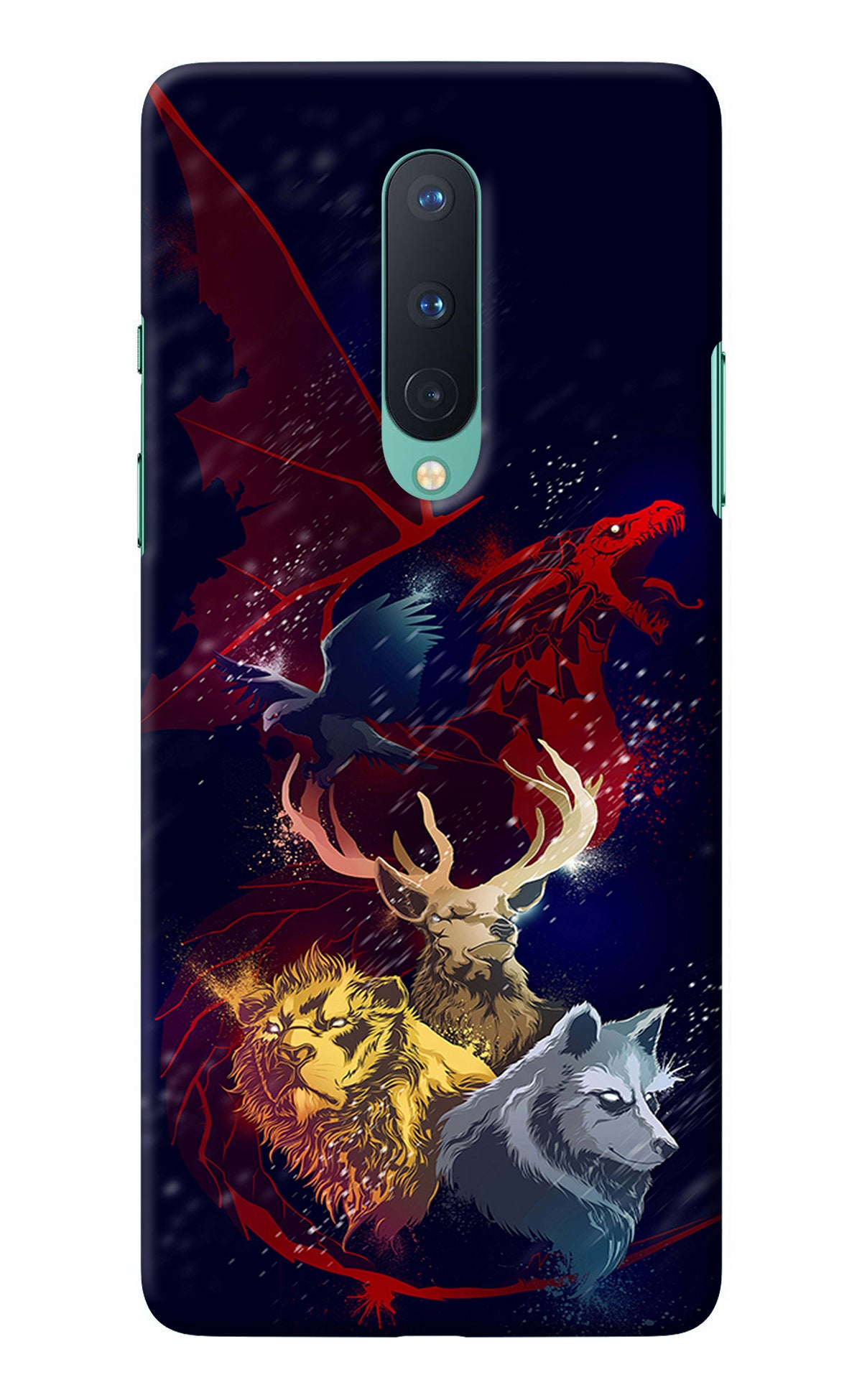 Game Of Thrones Oneplus 8 Back Cover