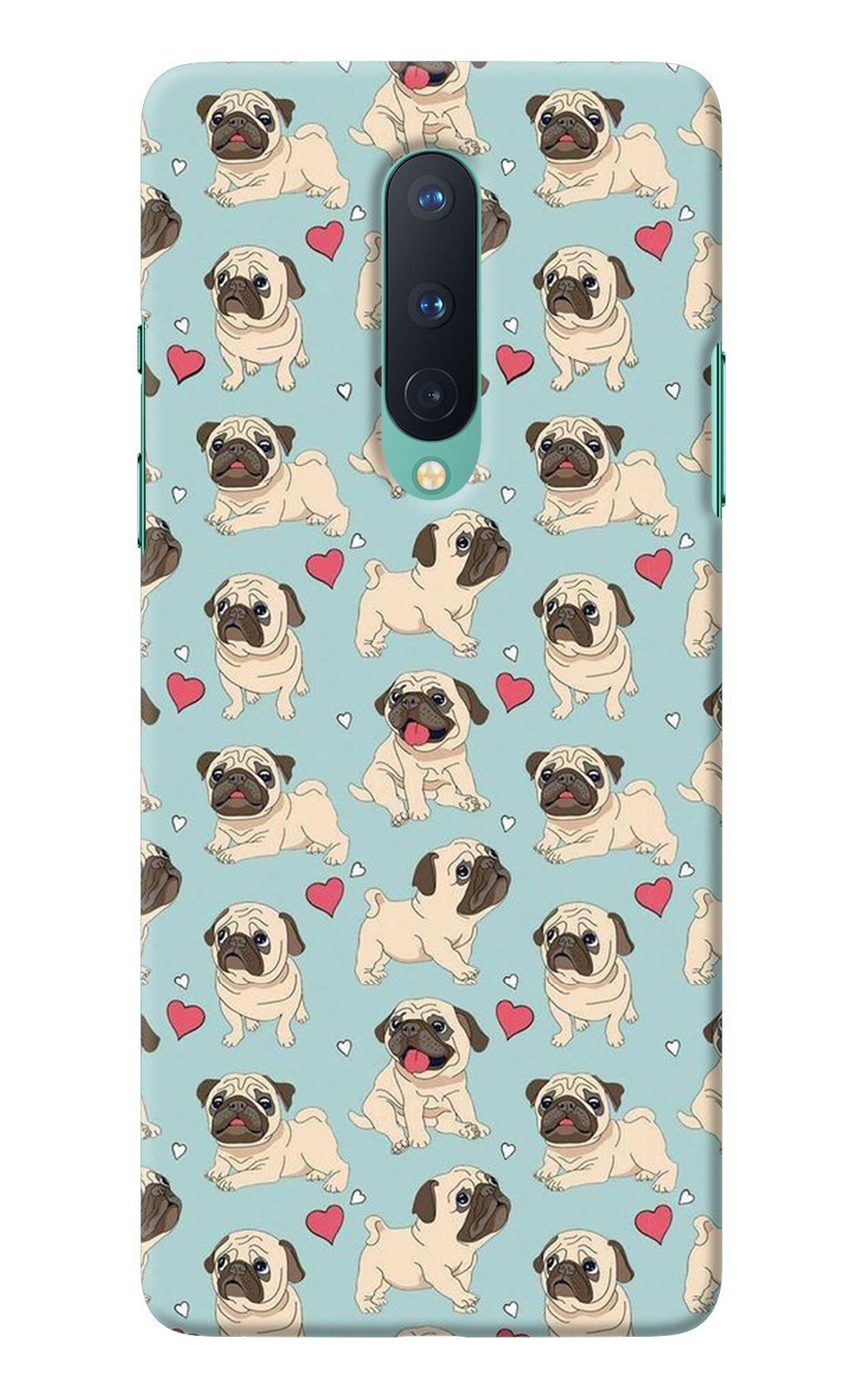 Pug Dog Oneplus 8 Back Cover