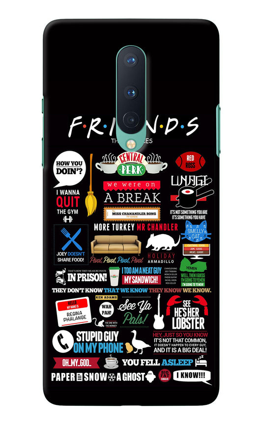 FRIENDS Oneplus 8 Back Cover