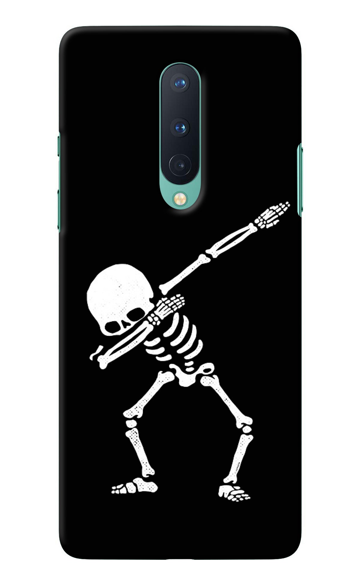 Dabbing Skeleton Art Oneplus 8 Back Cover