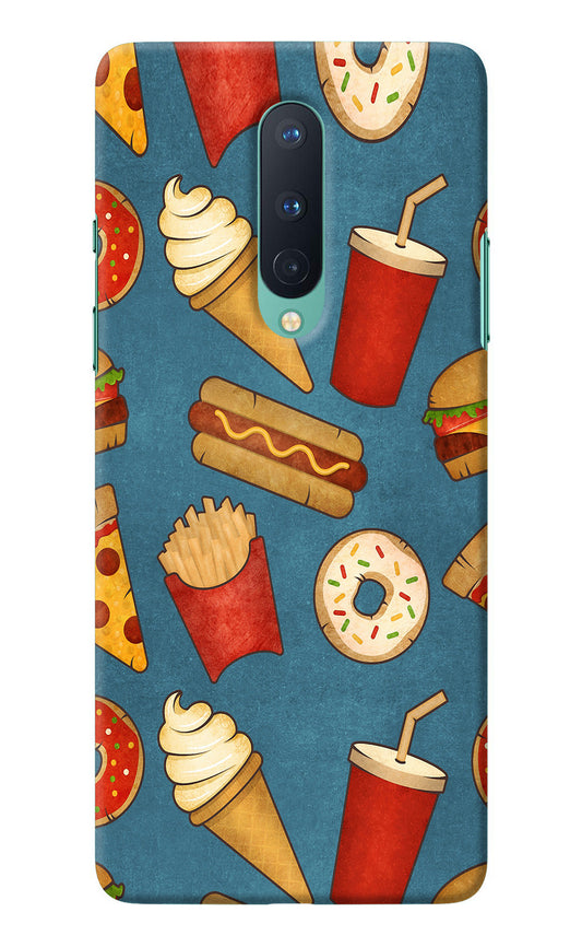 Foodie Oneplus 8 Back Cover