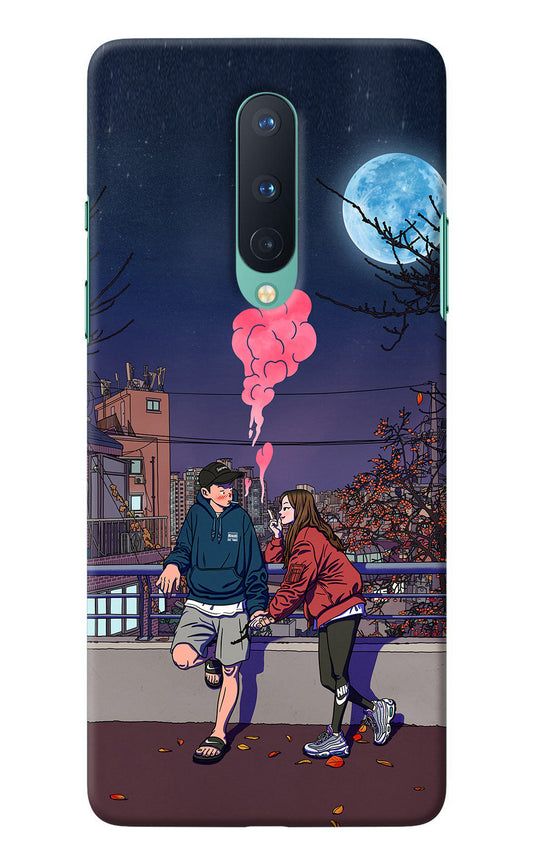 Chilling Couple Oneplus 8 Back Cover