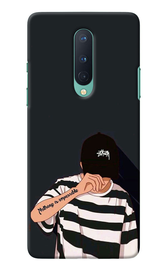 Aesthetic Boy Oneplus 8 Back Cover