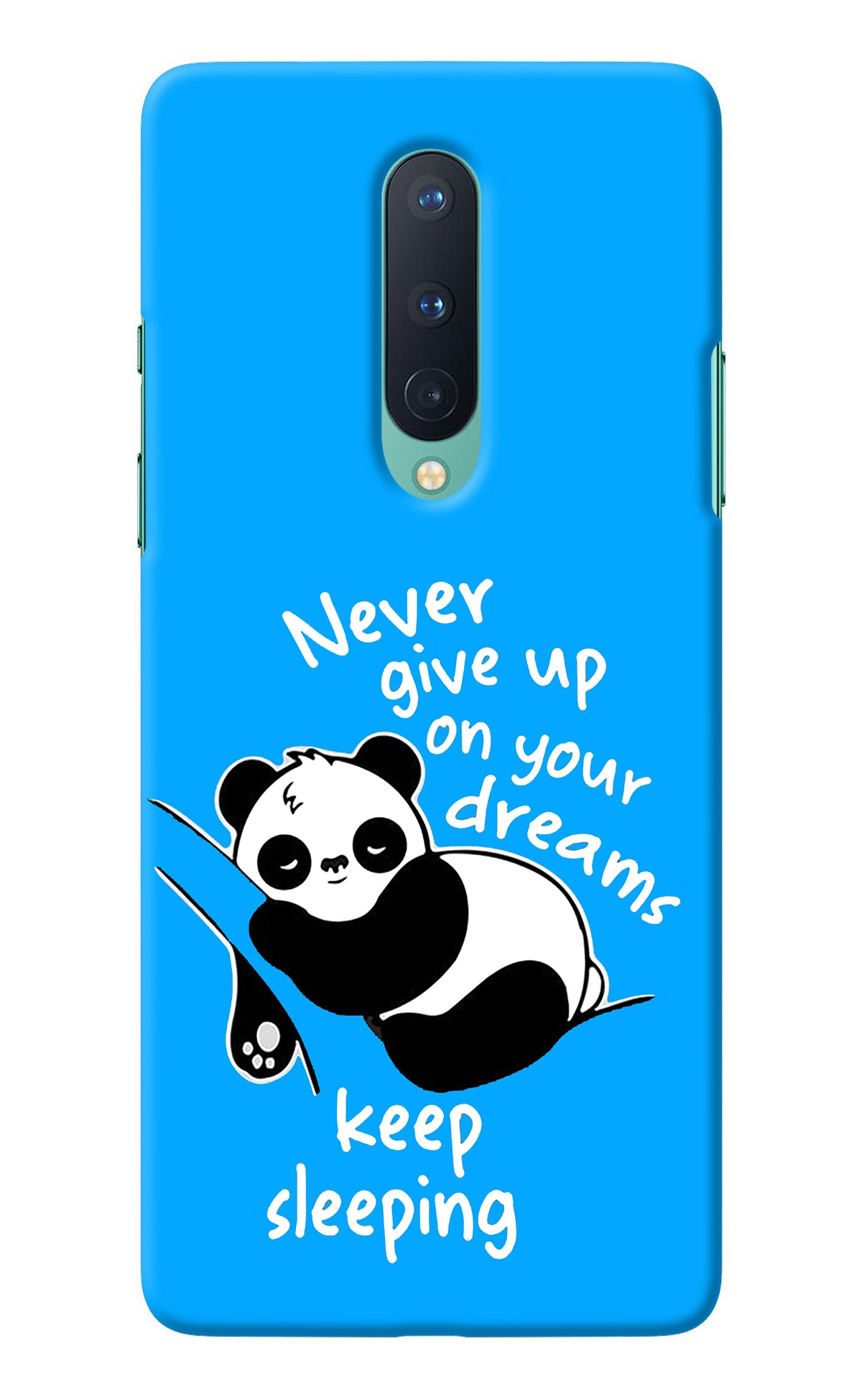 Keep Sleeping Oneplus 8 Back Cover