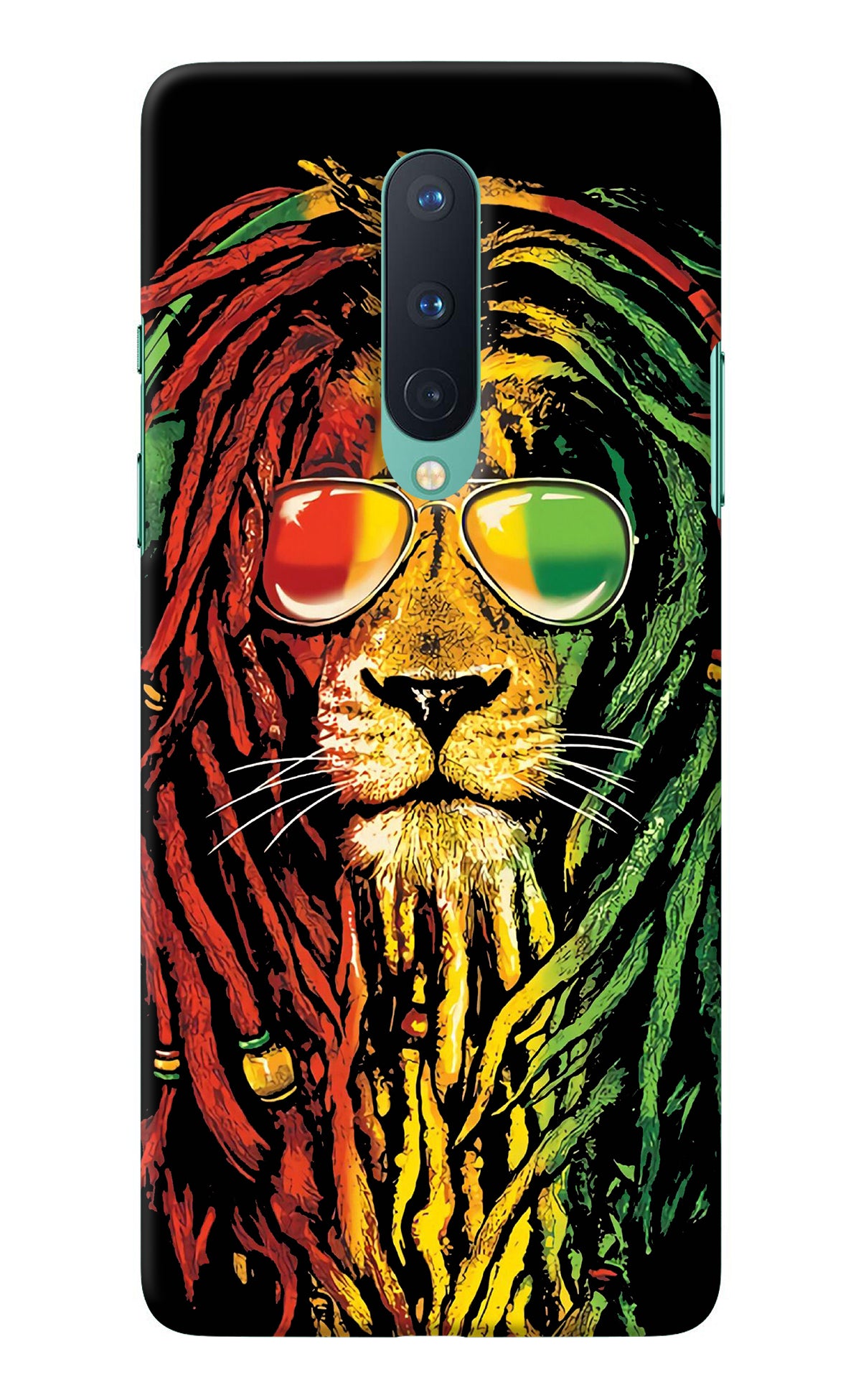 Rasta Lion Oneplus 8 Back Cover