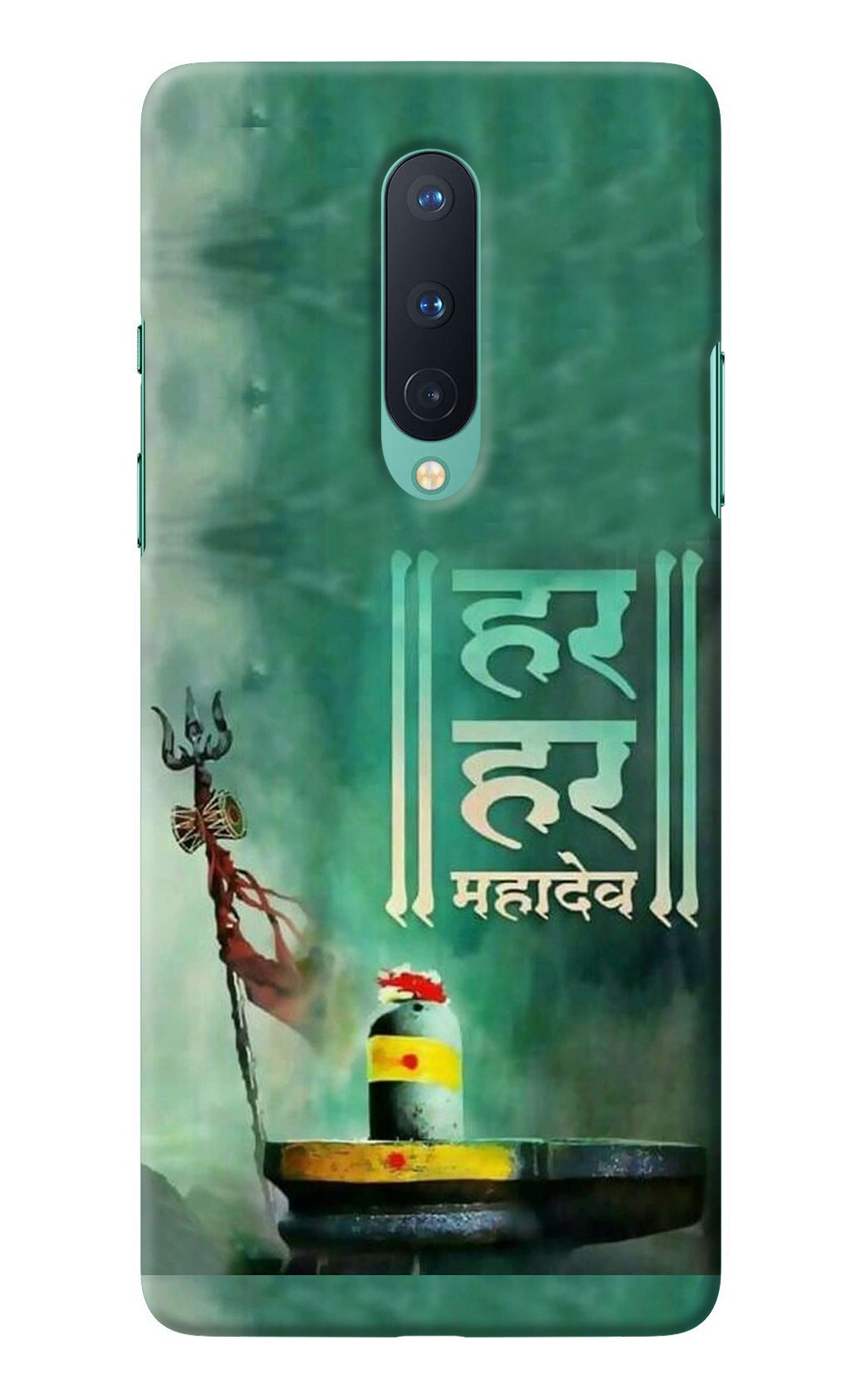 Har Har Mahadev Shivling Oneplus 8 Back Cover