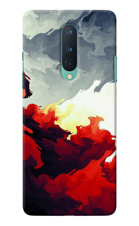 Fire Cloud Oneplus 8 Back Cover