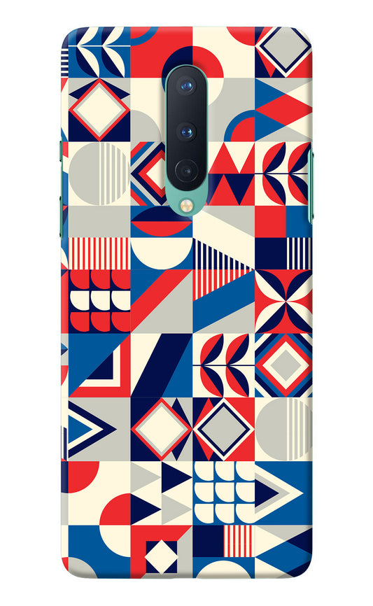 Colorful Pattern Oneplus 8 Back Cover