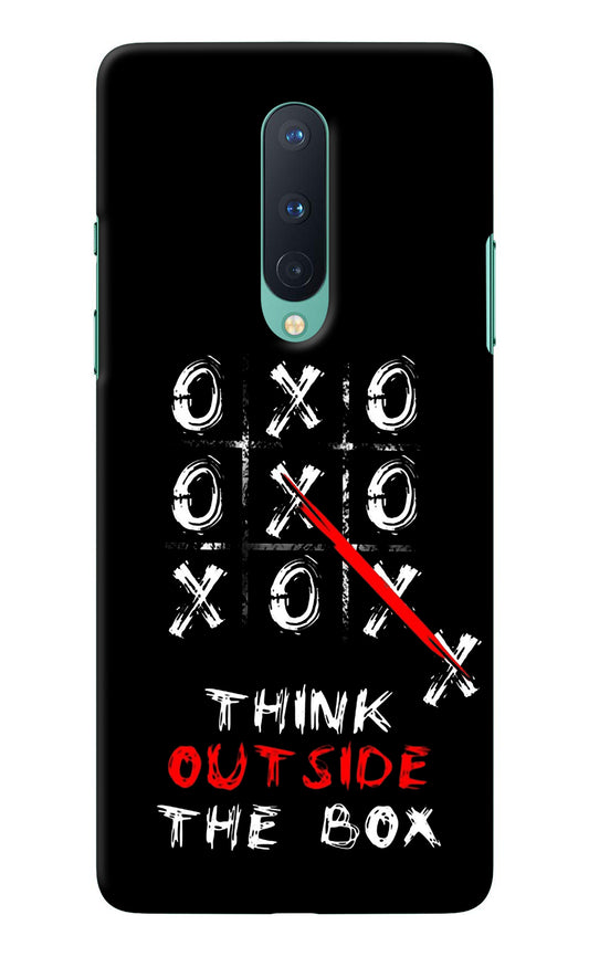 Think out of the BOX Oneplus 8 Back Cover