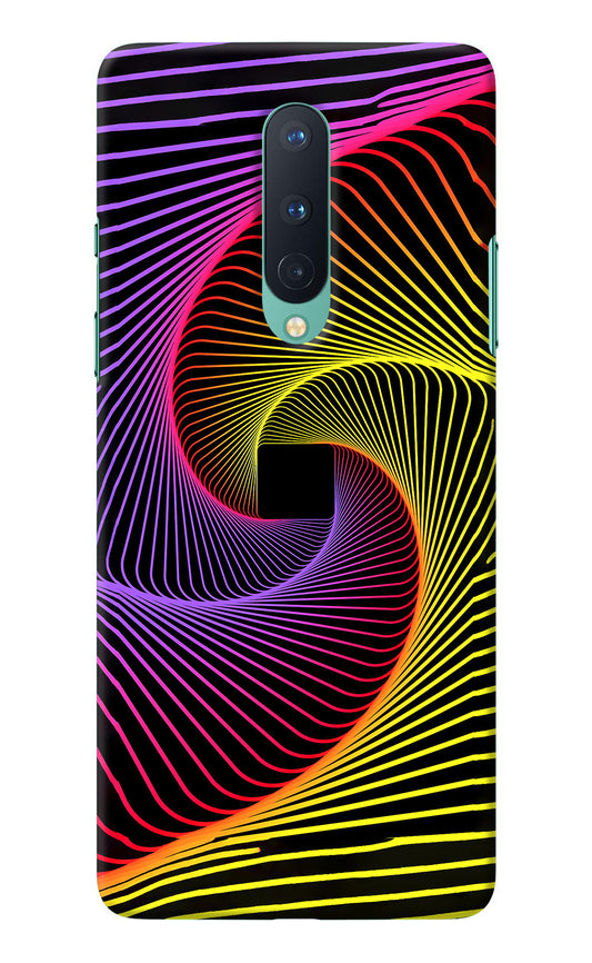 Colorful Strings Oneplus 8 Back Cover