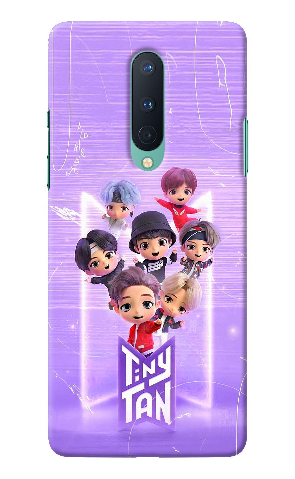 BTS Tiny Tan Oneplus 8 Back Cover