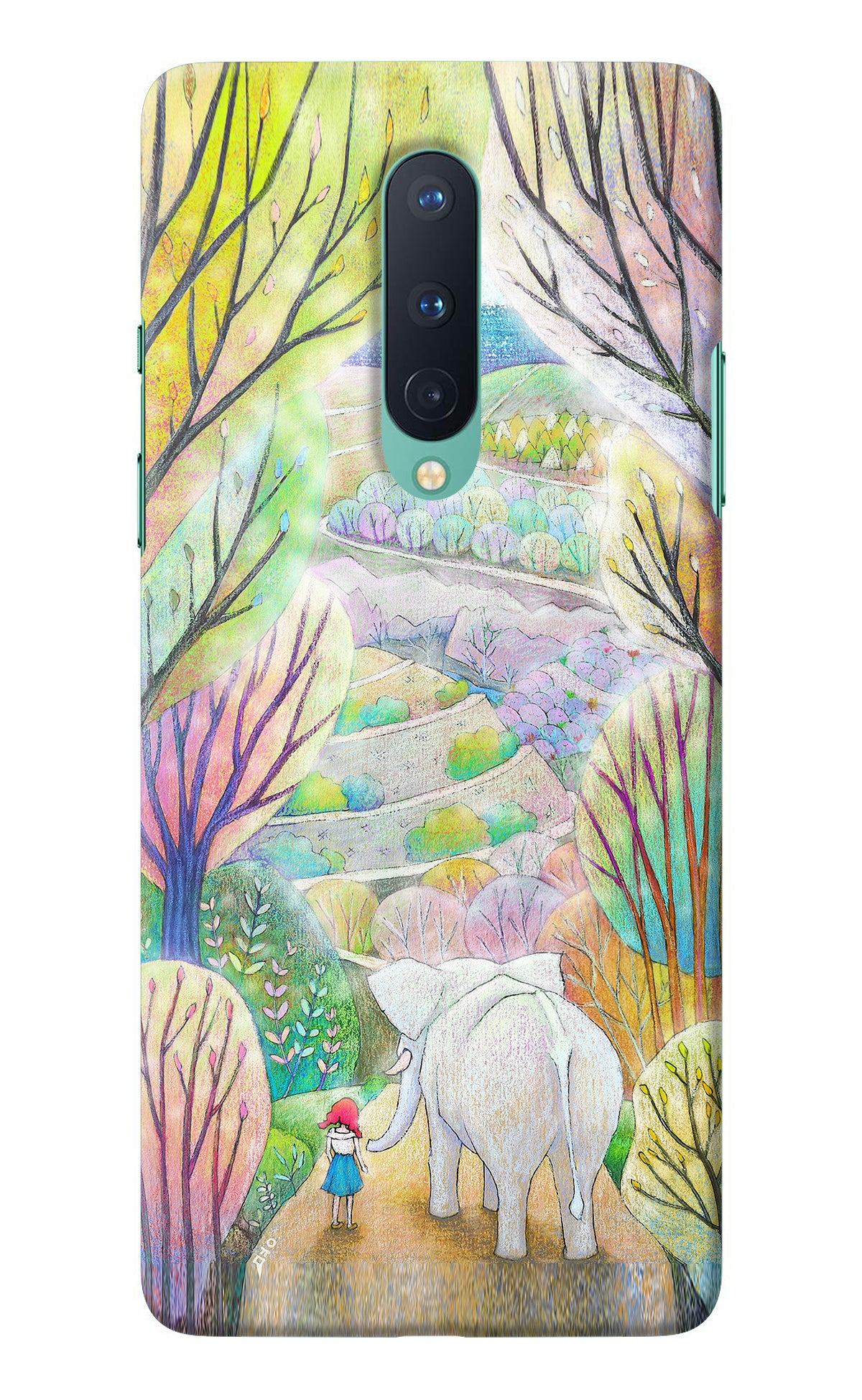 Nature Painting Oneplus 8 Back Cover