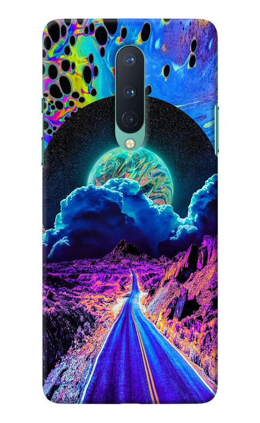 Psychedelic Painting Oneplus 8 Back Cover