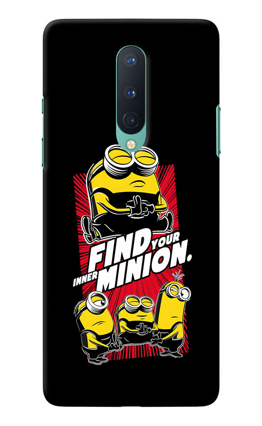 Find your inner Minion Oneplus 8 Back Cover