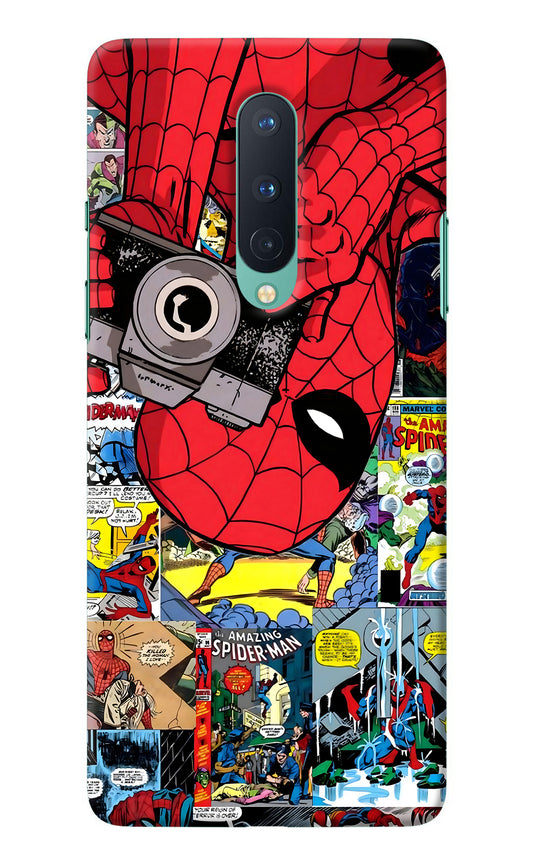 Spider Man Oneplus 8 Back Cover