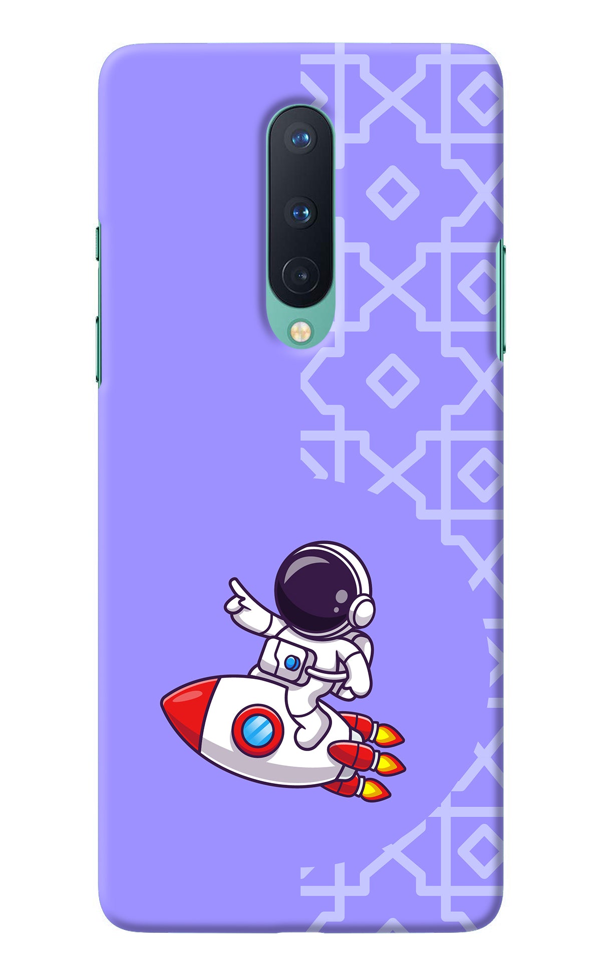 Cute Astronaut Oneplus 8 Back Cover