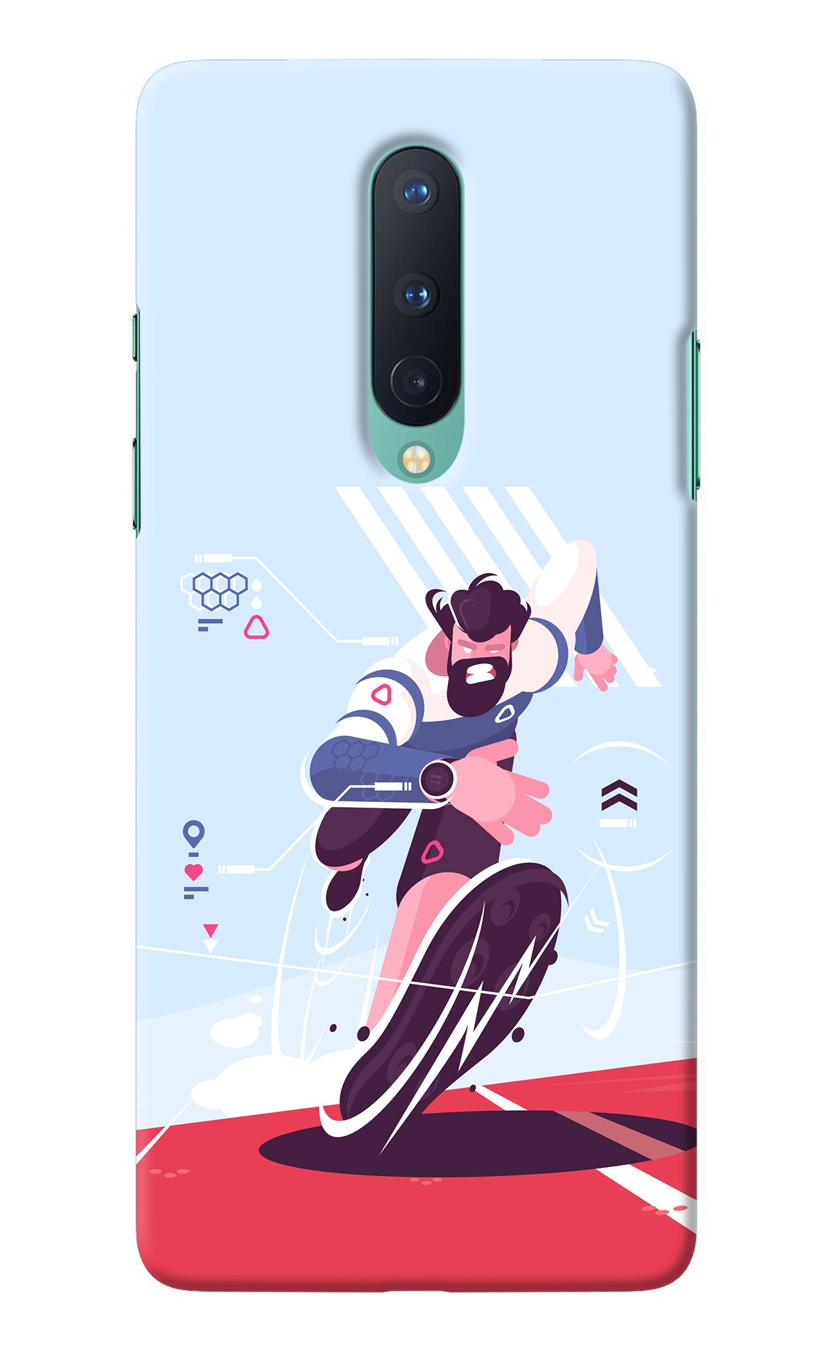 Run Pro Oneplus 8 Back Cover