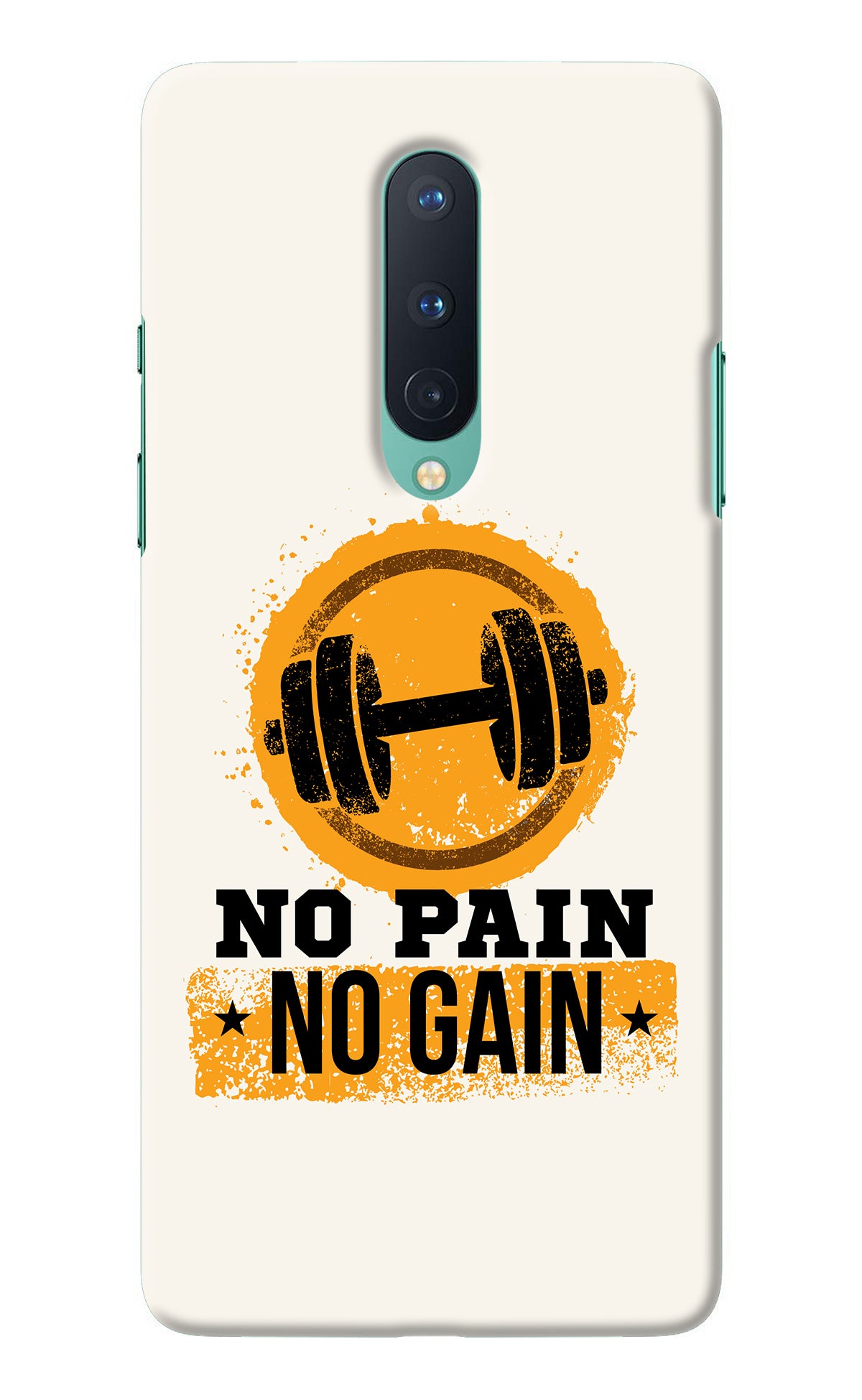No Pain No Gain Oneplus 8 Back Cover