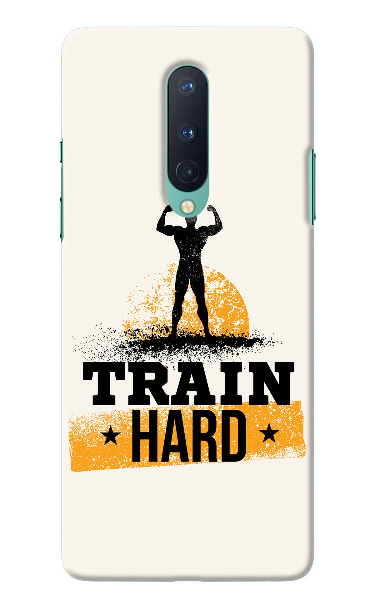 Train Hard Oneplus 8 Back Cover