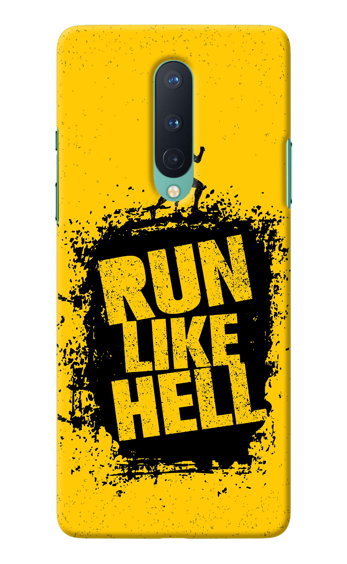 Run Like Hell Oneplus 8 Back Cover