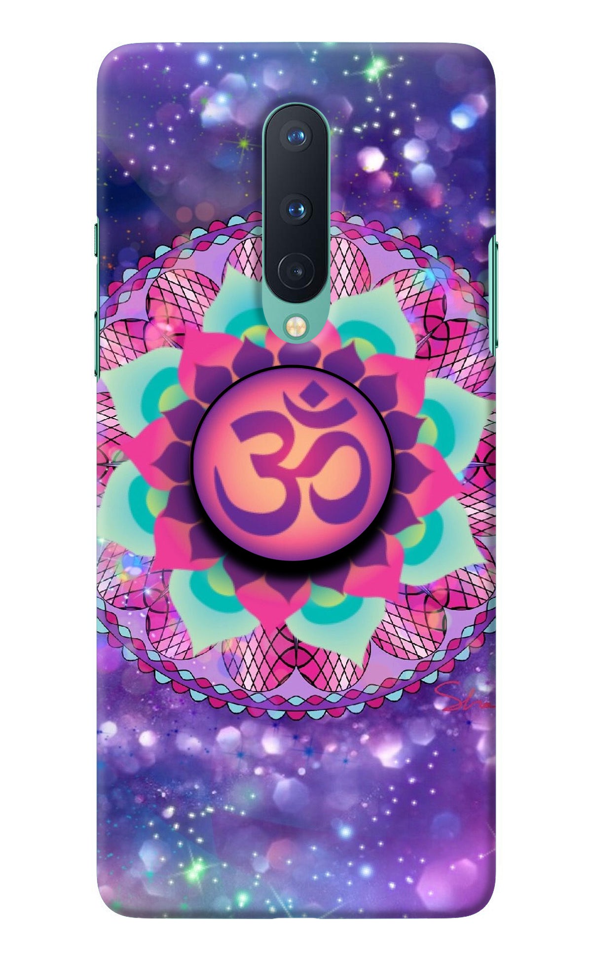 Om Purple Oneplus 8 Pop Case